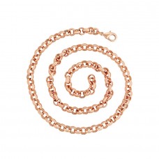 Apzeltīta ķēdīte ar orģinālu pinumu